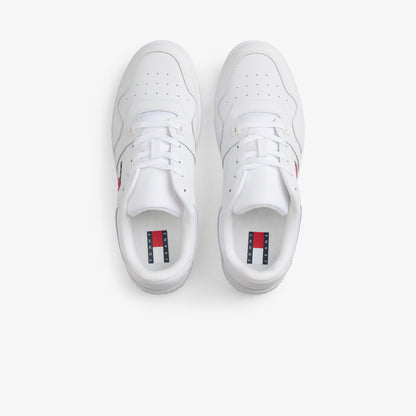 Tommy Hilfiger Retro Basket Kadın Beyaz Spor Ayakkabı