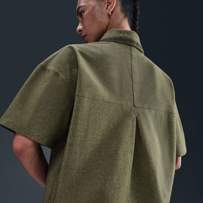 Nike Naomi Osaka Oversized Fit Kadın Yeşil Gömlek