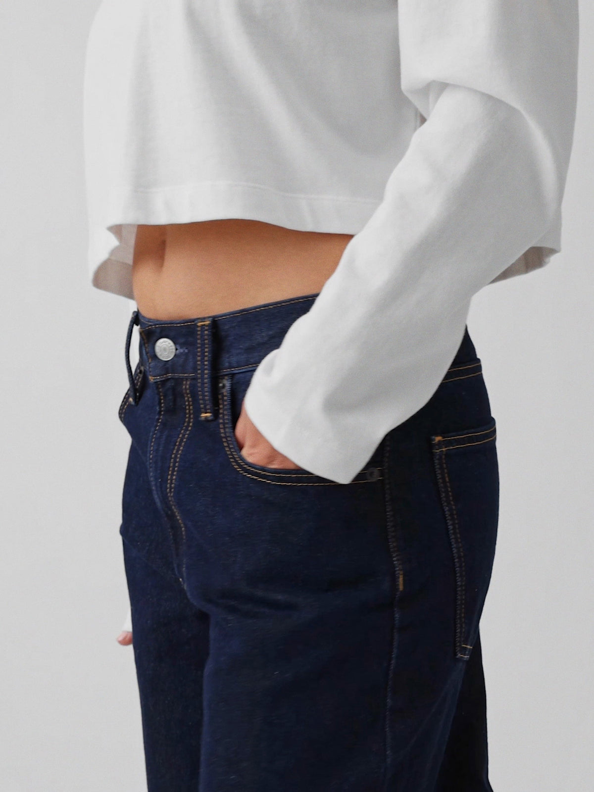 Koyu Mavi The Hailey Extra Baggy Jean