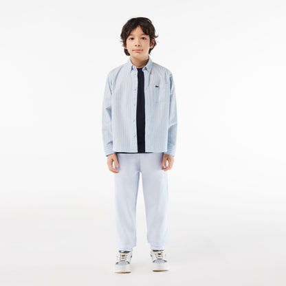 Lacoste Bisiklet Yaka Çocuk Lacivert T-shirt