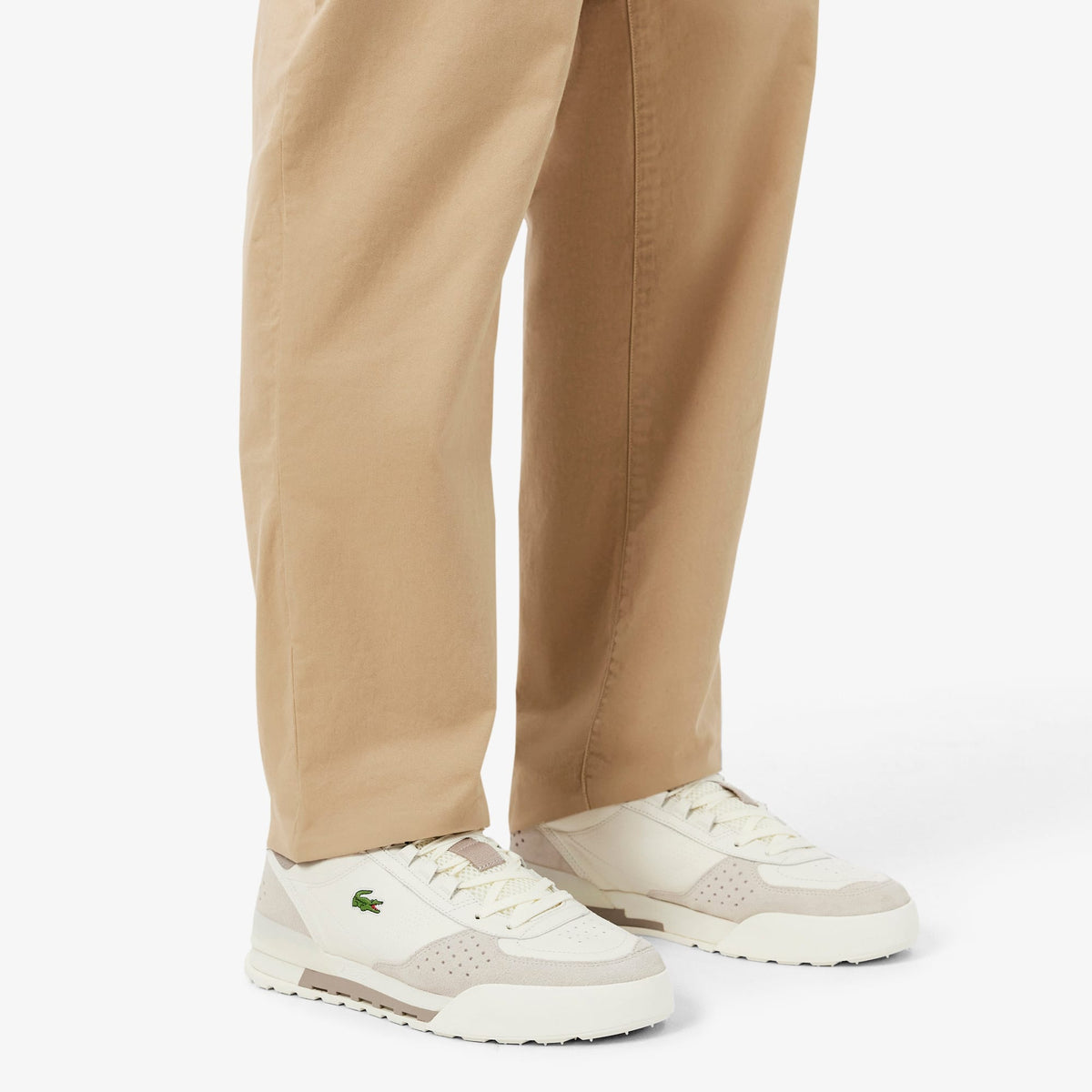 Lacoste Slam Break Erkek Krem Spor Ayakkabı