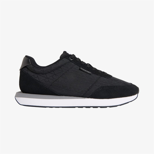 Calvin Klein Retro Runner Lace Up Kadın Siyah Sneaker