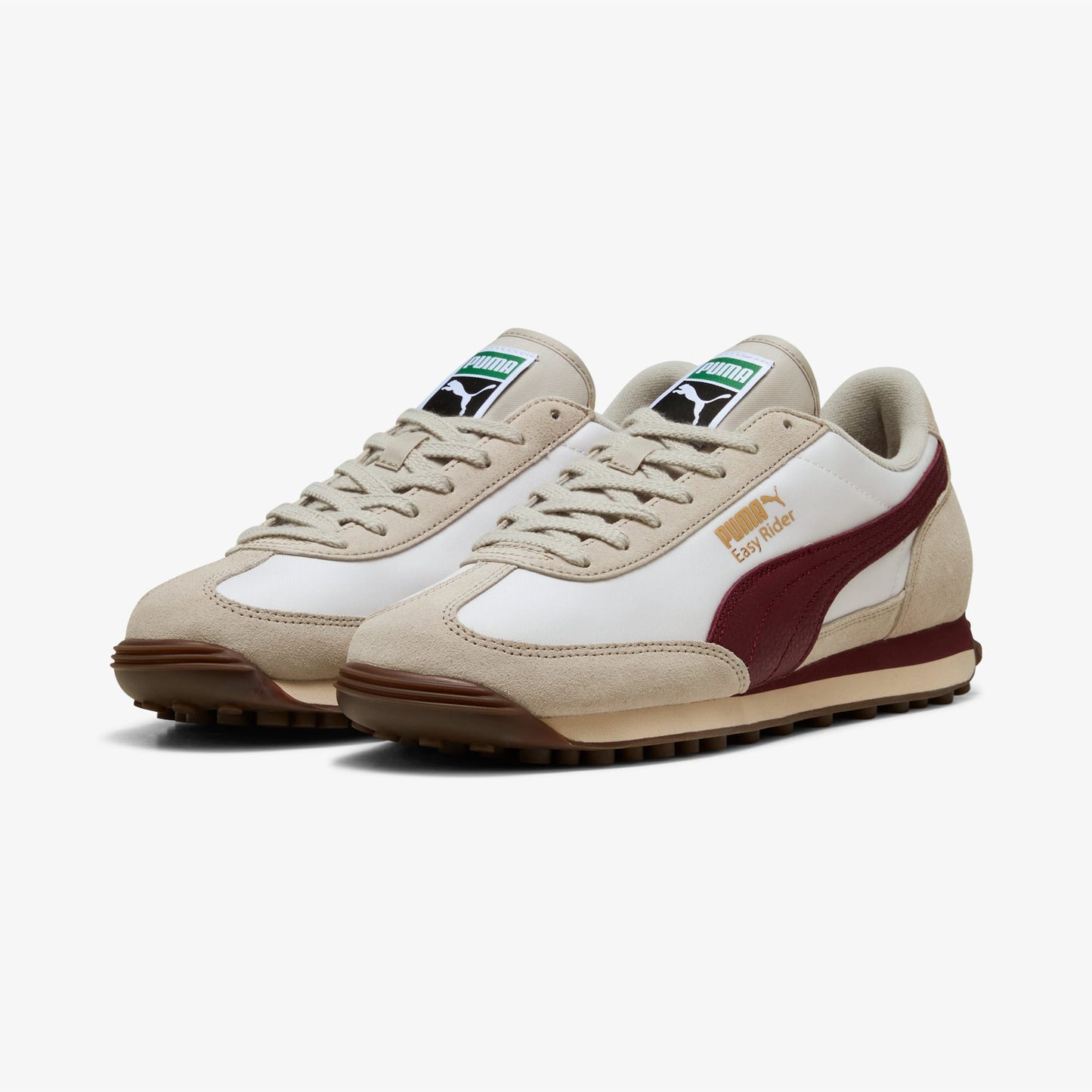 Puma Easy Rider Vintage Kadın Krem Spor Ayakkabı