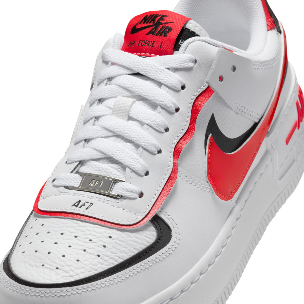 Nike Air Force 1 Shadow Light Crimsonunisex Beyaz Sneaker
