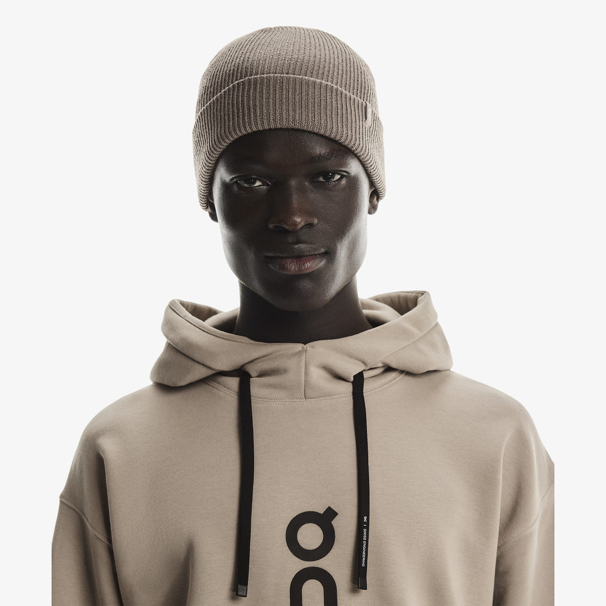 On Merino Beanie Unisex Kahverengi Bere