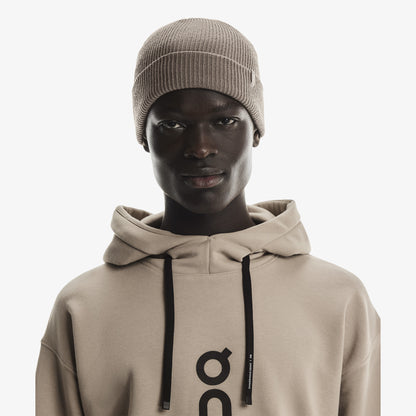 On Merino Beanie Unisex Kahverengi Bere