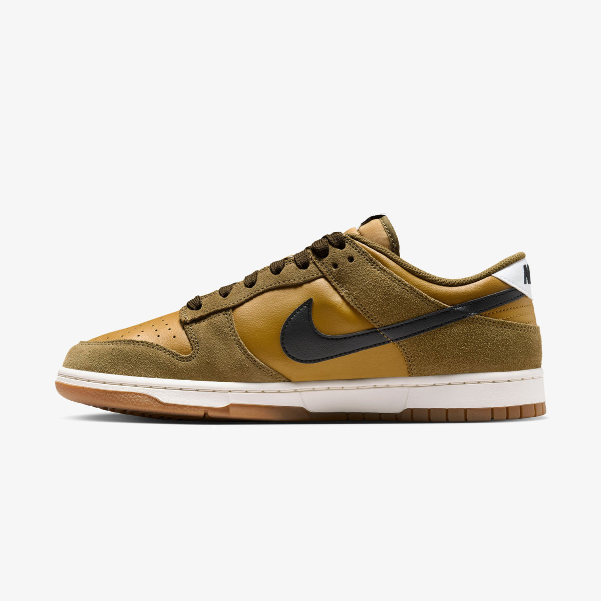 Nike Dunk Low Retro Se Ochre Olive Flak Gum Erkek Kahverengi Spor Ayakkabı