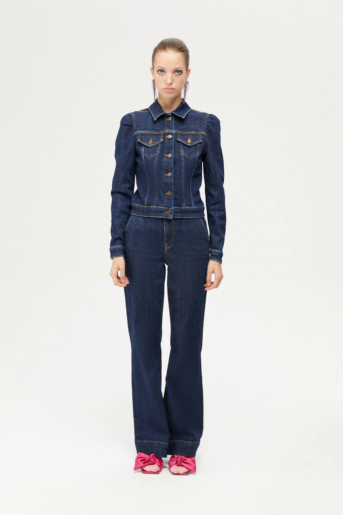 Kısa Denim Ceket