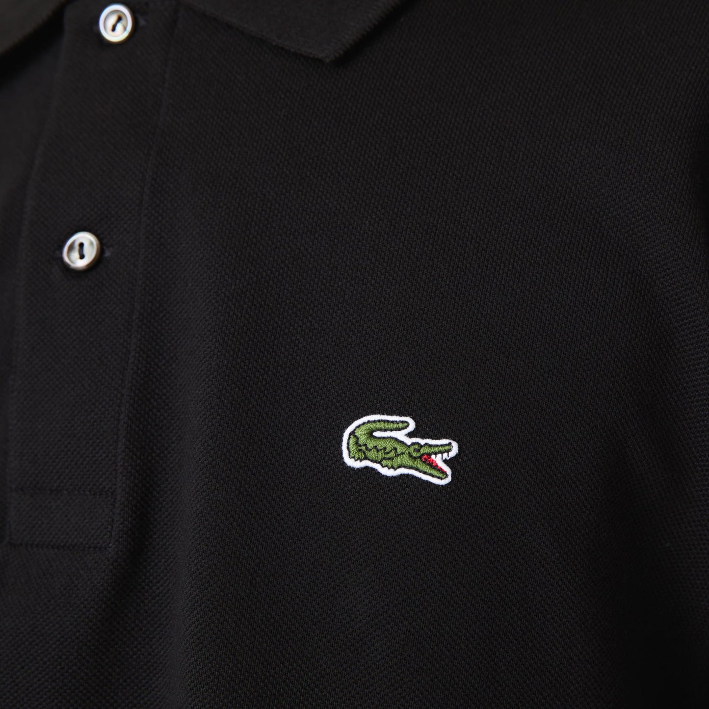 Lacoste L.12.12 Erkek Classic Fit Siyah Polo