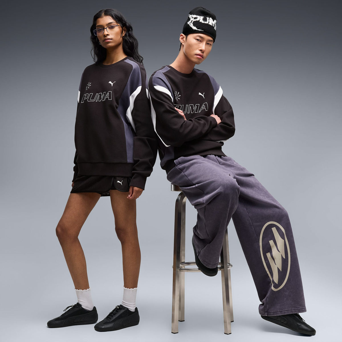 Puma Future Archive Unisex Siyah Sweatshirt