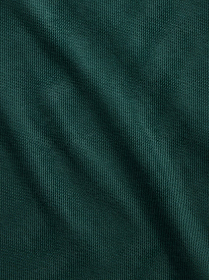 Koyu Yeşil Heavyweight Relaxed T-shirt