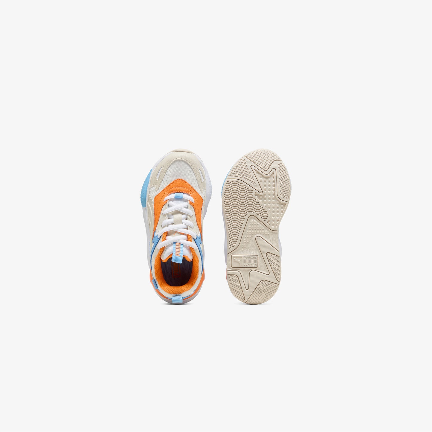 Puma Rs-x Efekt Çocuk Turuncu/mavi Spor Ayakkabı
