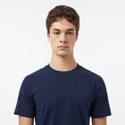 Lacoste Erkek Regular Fit Bisiklet Yaka Lacivert T-shirt