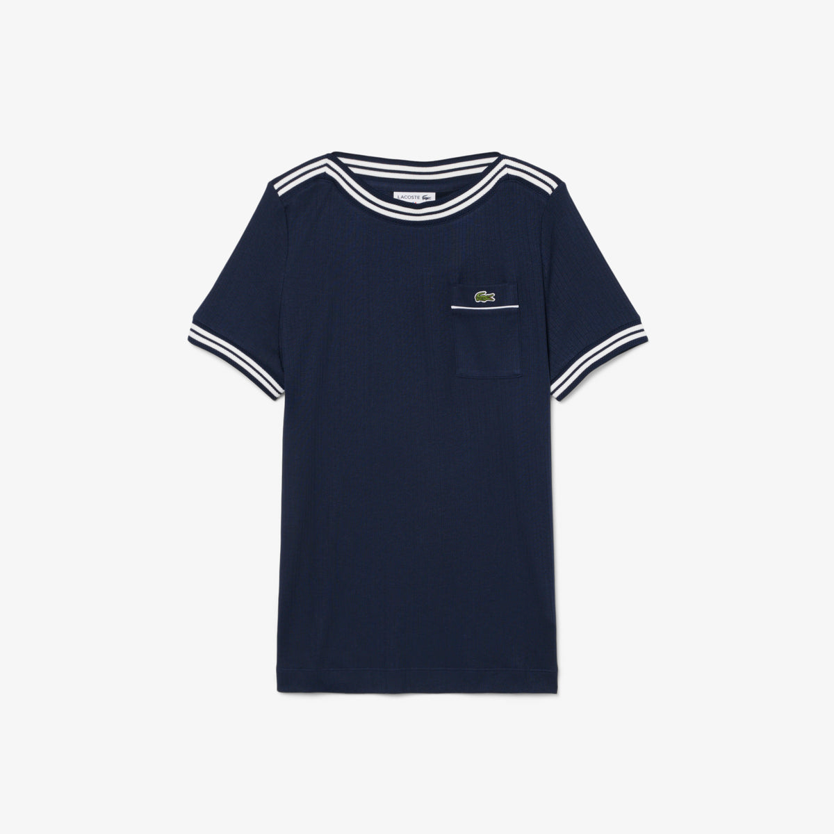 Lacoste Regular Fit Kadın Lacivert T-shirt