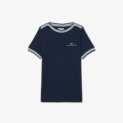 Lacoste Regular Fit Kadın Lacivert T-shirt