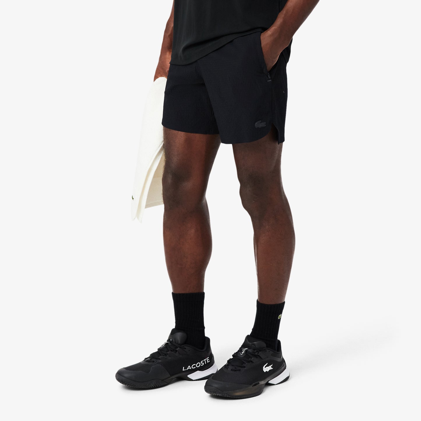 Lacoste Erkek Relaxed Fit Siyah Şort