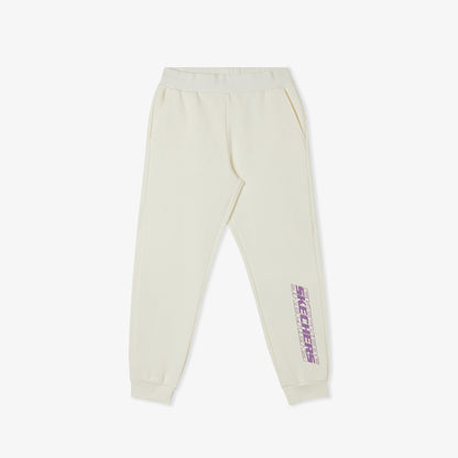 Skechers G 2xi-lock Jogger Çocuk Beyaz Eşofman Altı