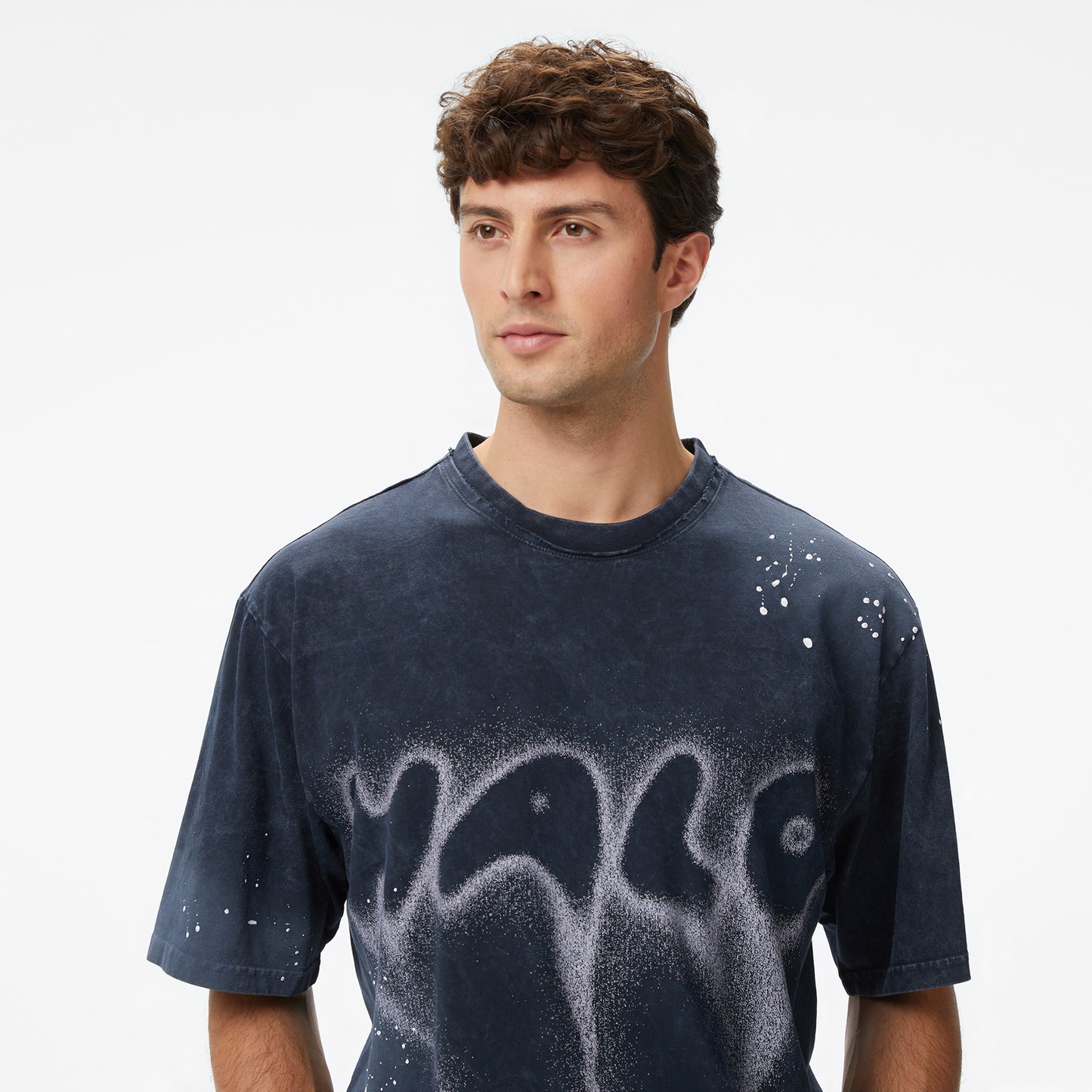 Les Benjamins Essentials 302 Erkek Mavi T-shirt