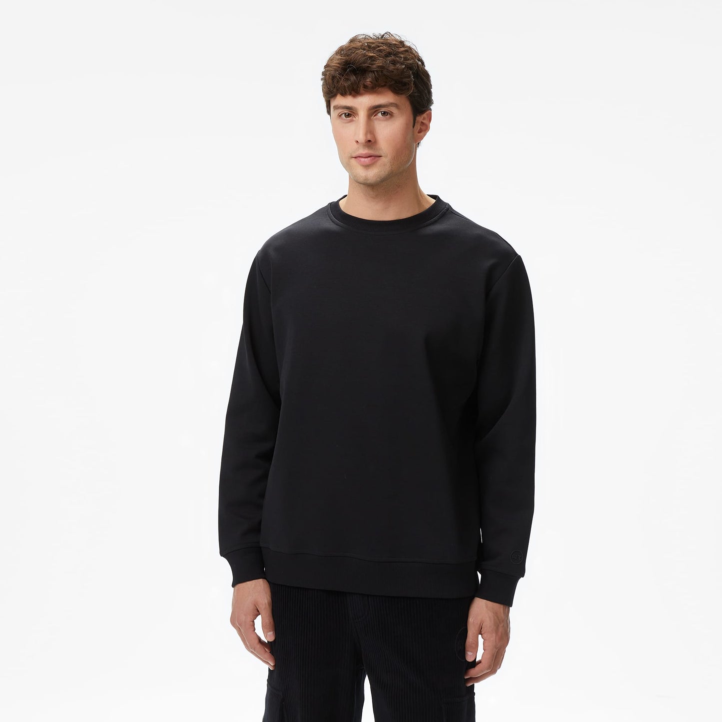 United4 Erkek Siyah Sweatshirt