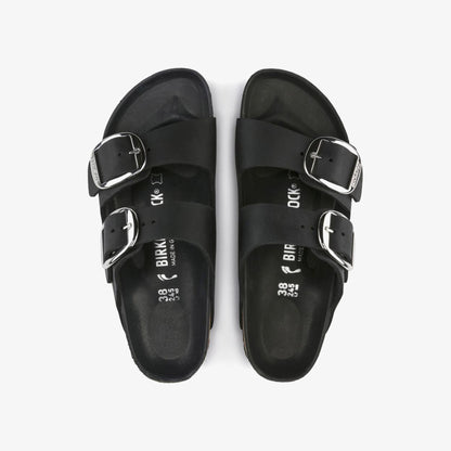 Birkenstock Arizona Big Buckle Leoi Kadın Siyah Terlik
