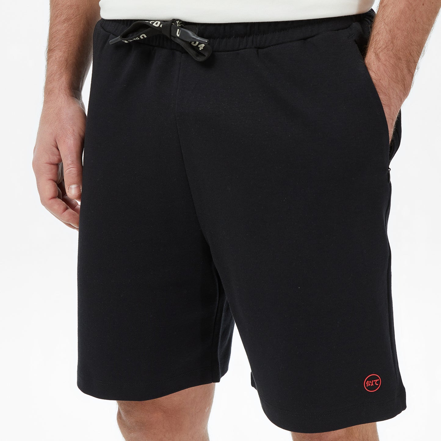 United4 Regular Fit Erkek Siyah Şort