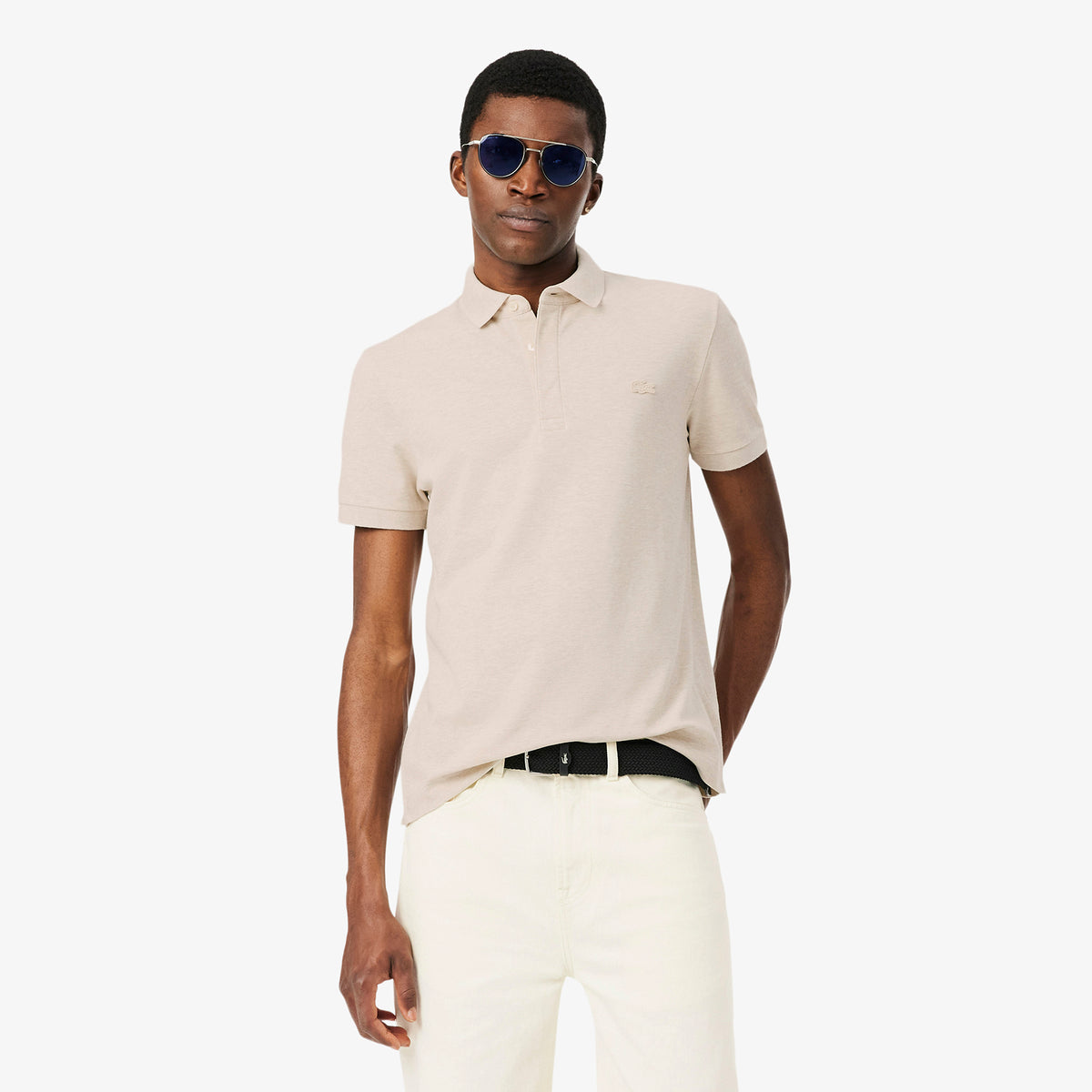 Lacoste Paris Erkek Regular Fit Gri Polo