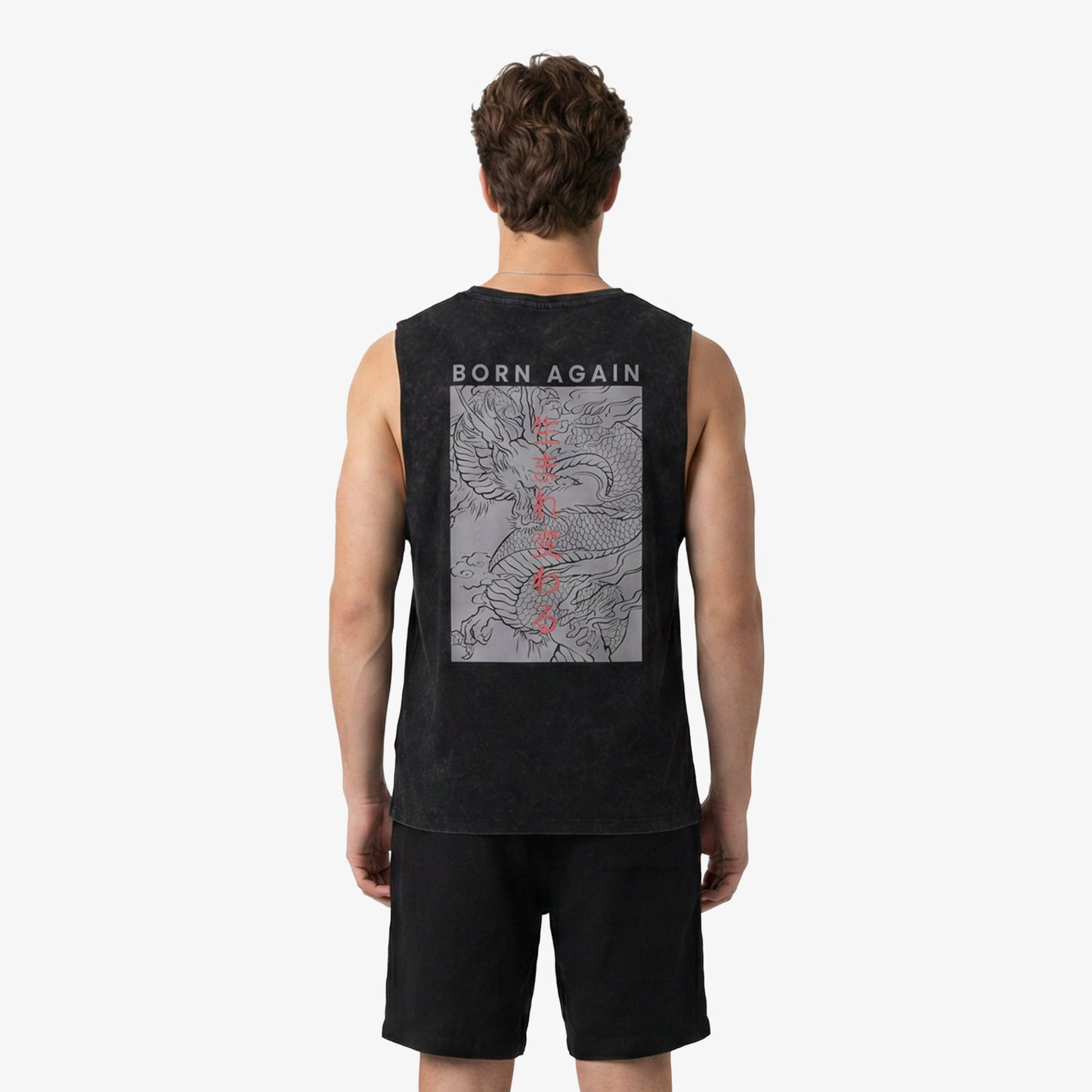 United4 Regular Fit Erkek Siyah Atlet