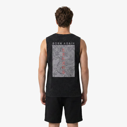 United4 Regular Fit Erkek Siyah Atlet