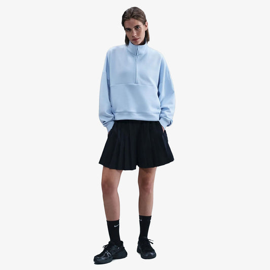 Nike 24.7 Df Hz Top Soft Knit Kadın Mavi Sweatshirt
