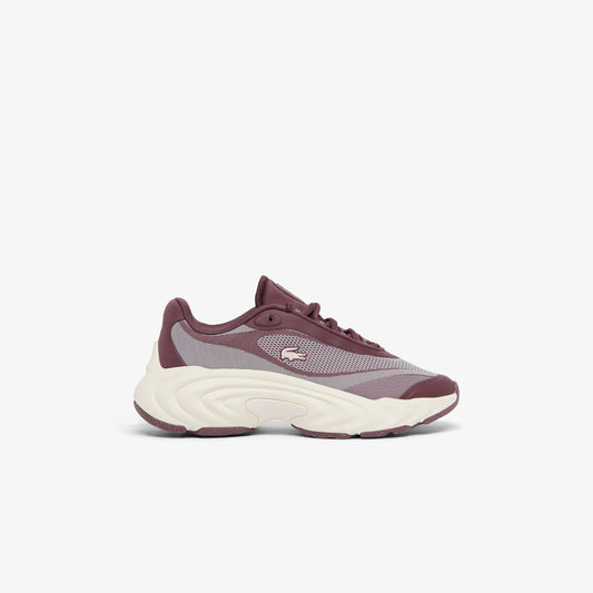 Lacoste Spinor Hybrid Kadın Bordo Sneaker