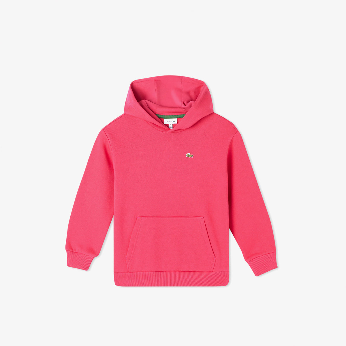 Lacoste Çocuk Kapüşonlu Pembe Sweatshirt