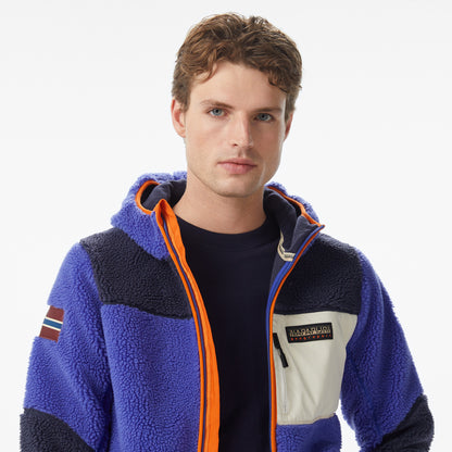 Napapijri Yupik Erkek Mavi Hoodie