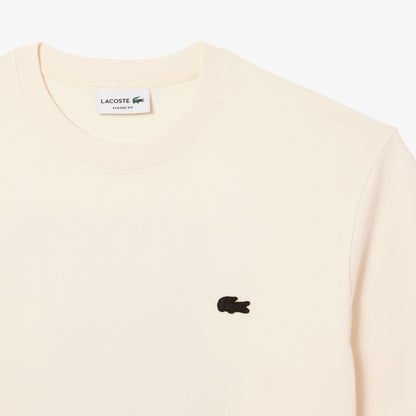 Lacoste Erkek Classic Fit Bisiklet Yaka Sarı T-shirt