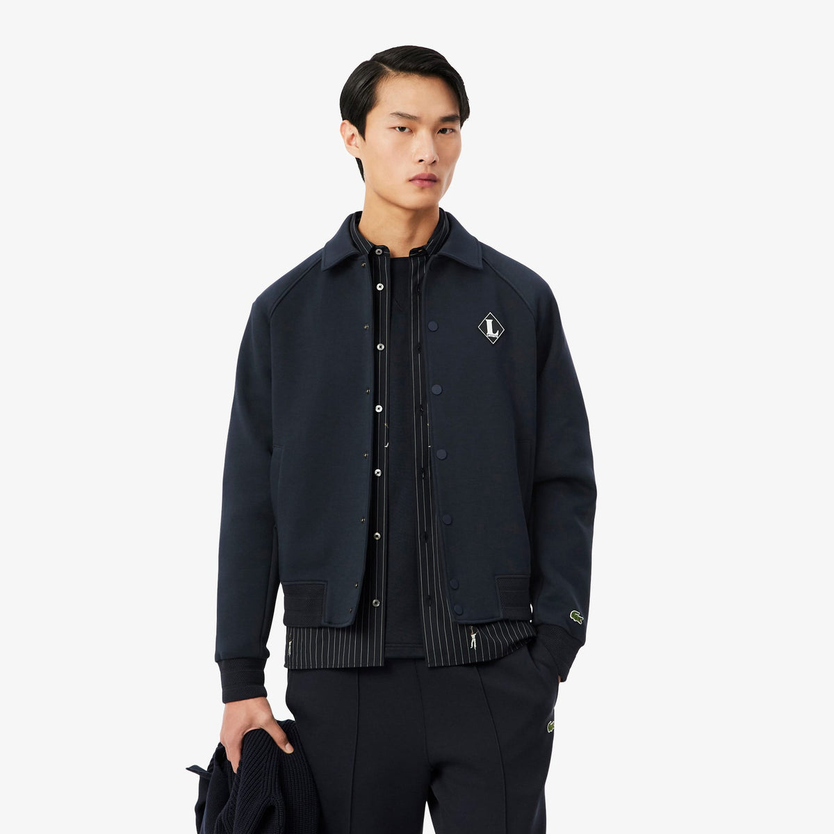Lacoste Classic Fit Erkek Lacivert Ceket