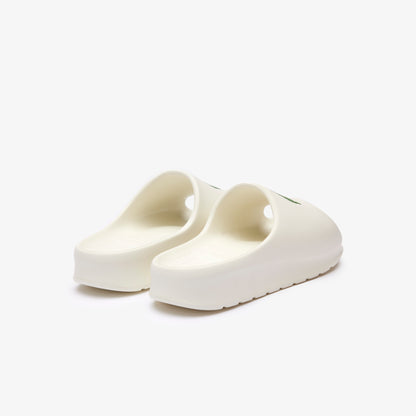 Lacoste Serve Slide 2.0 Kadın Beyaz Terlik