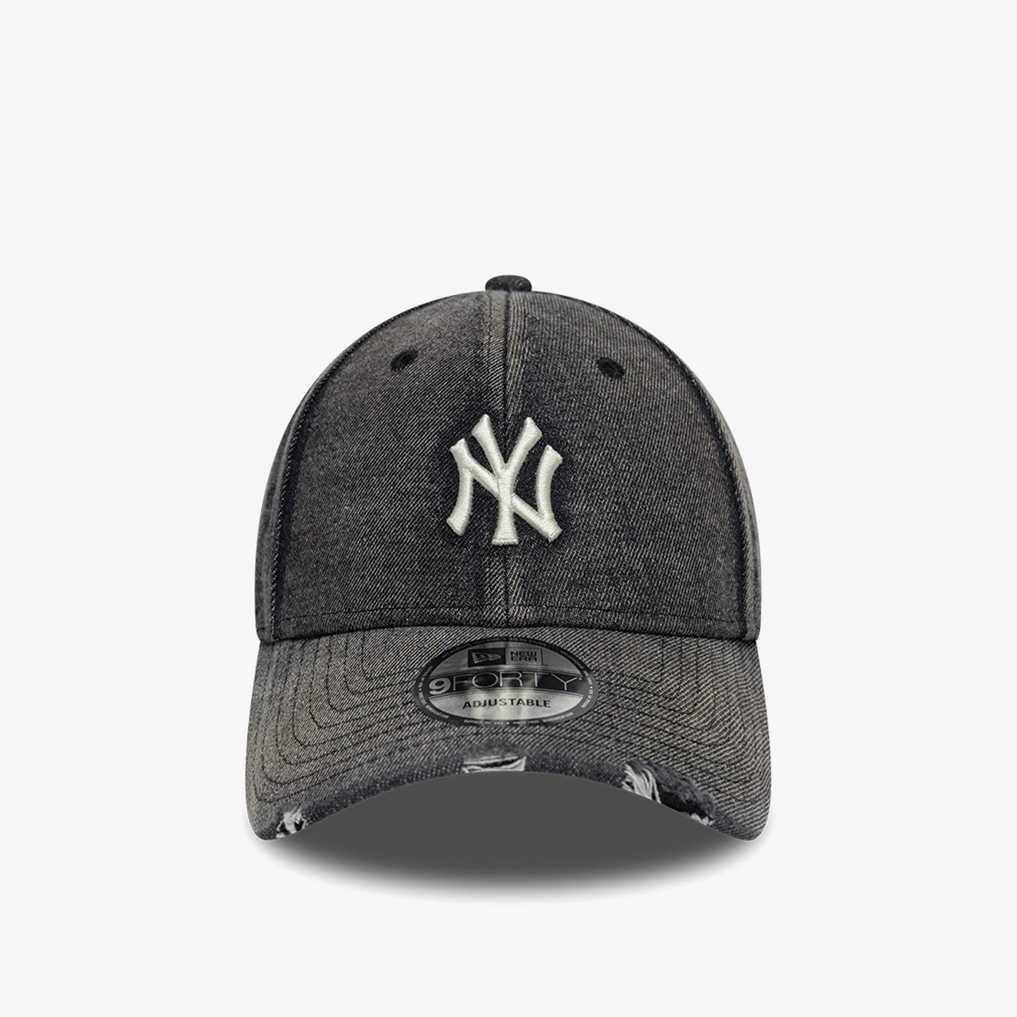 New Era Acid Wash Denim 9forty Unisex Siyah Şapka