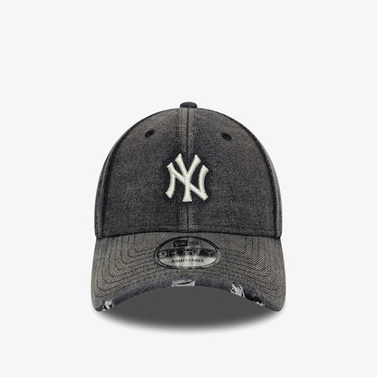 New Era Acid Wash Denim 9forty Unisex Siyah Şapka