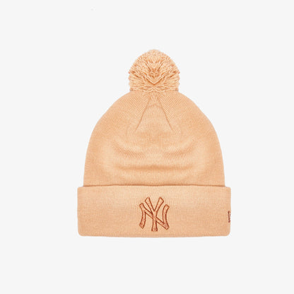 New Era Metallic Bobble Neyyan Kadın Bej Bere