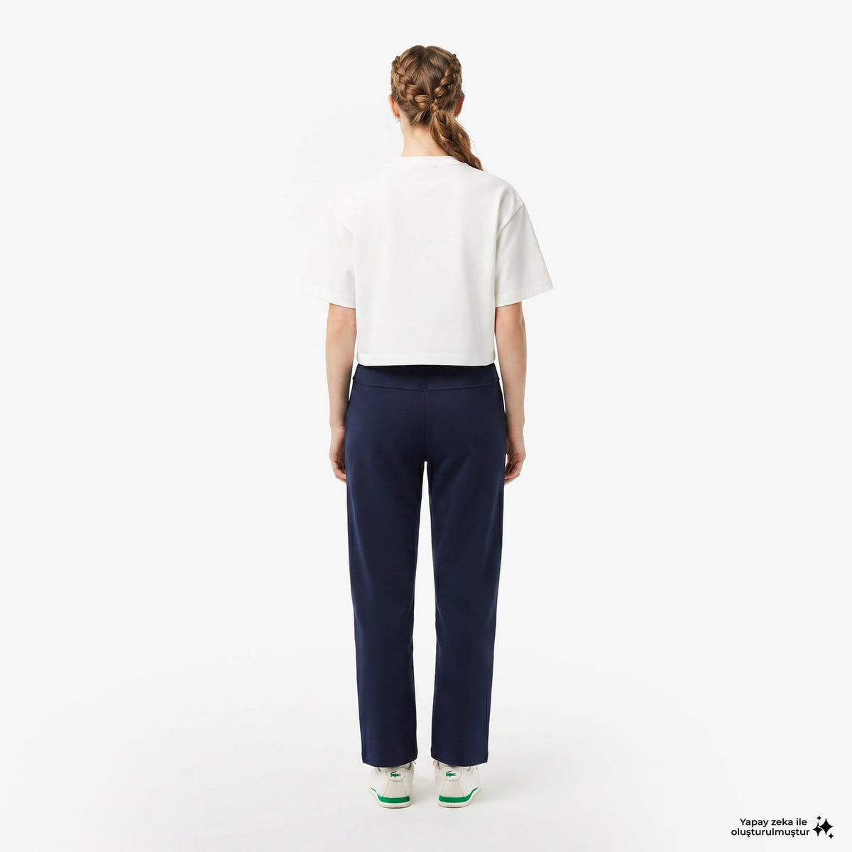 House Of Superstep X Lacoste Kapsul Koleksiyon Kadın Lacivert Eşofman Altı