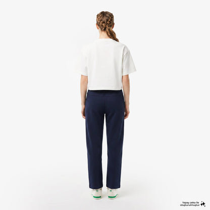House Of Superstep X Lacoste Kapsul Koleksiyon Kadın Lacivert Eşofman Altı