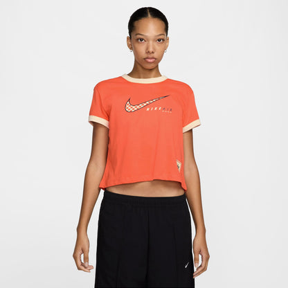 Nike Sportswear Club Kadın Turuncu T-shirt