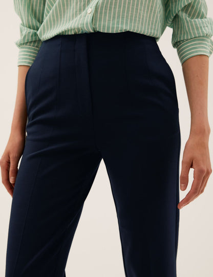 Yüksek Bel Tapered Fit Pantolon