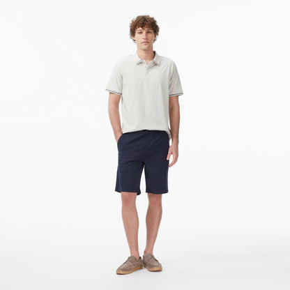 Nautica Erkek Gri Regular Fit Pima Cotton Polo Yaka T-shirt