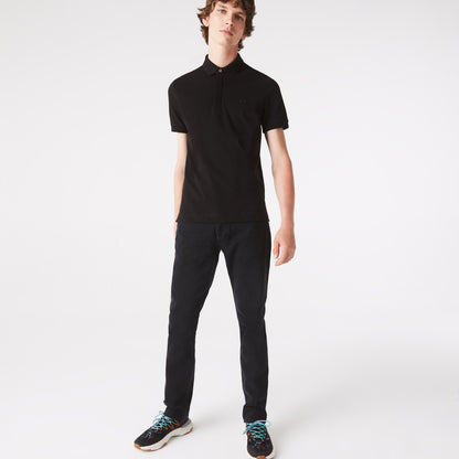 Lacoste Paris erkek Regular Fit Siyah Polo