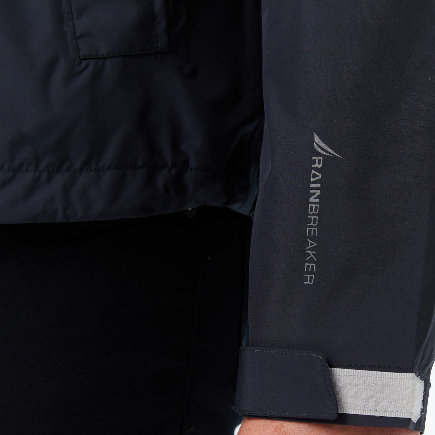 Nautica Erkek Siyah Regular Fit Kapüşonlu Su Geçirmez Mont