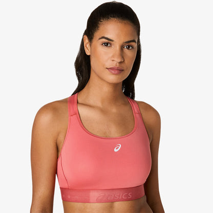 Asics Road Compression Kadın Pembe Koşu Bra