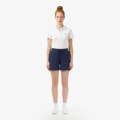 Lacoste Relaxed Fit Kadın Lacivert Şort