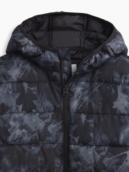 Kamuflaj Recycled Lightweight Puffer Şişme Mont