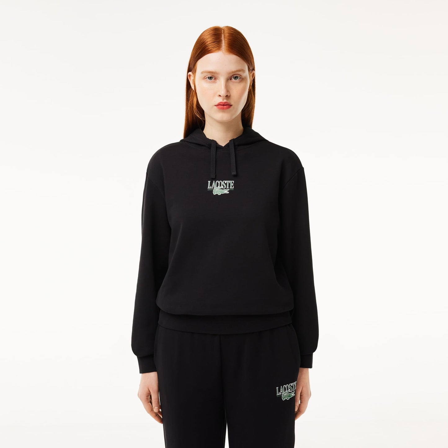 Lacoste Classic Kadın Siyah Hoodie