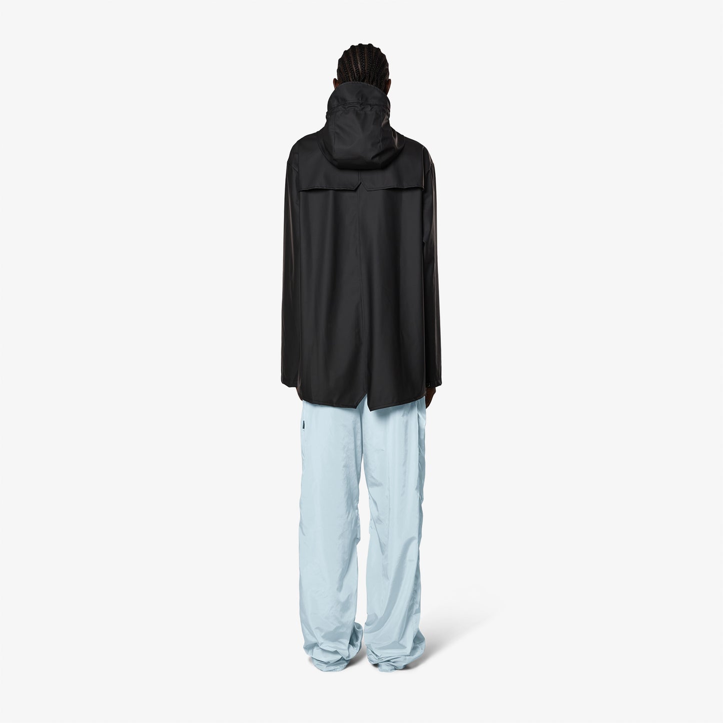 Rains Waterproof Kadın Siyah Yağmurluk